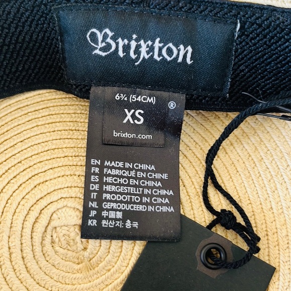 Brixton Audrey Straw Beret - Picture 6 of 8